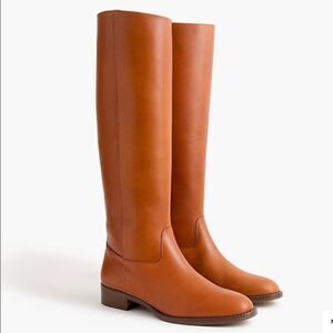 J. Crew Riding Boots leather brown size 7 brown casual western